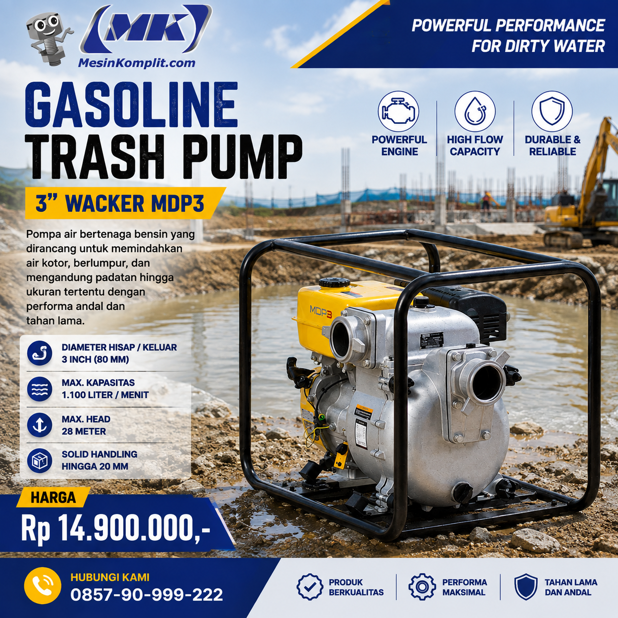 Trash Pump Wacker (P...